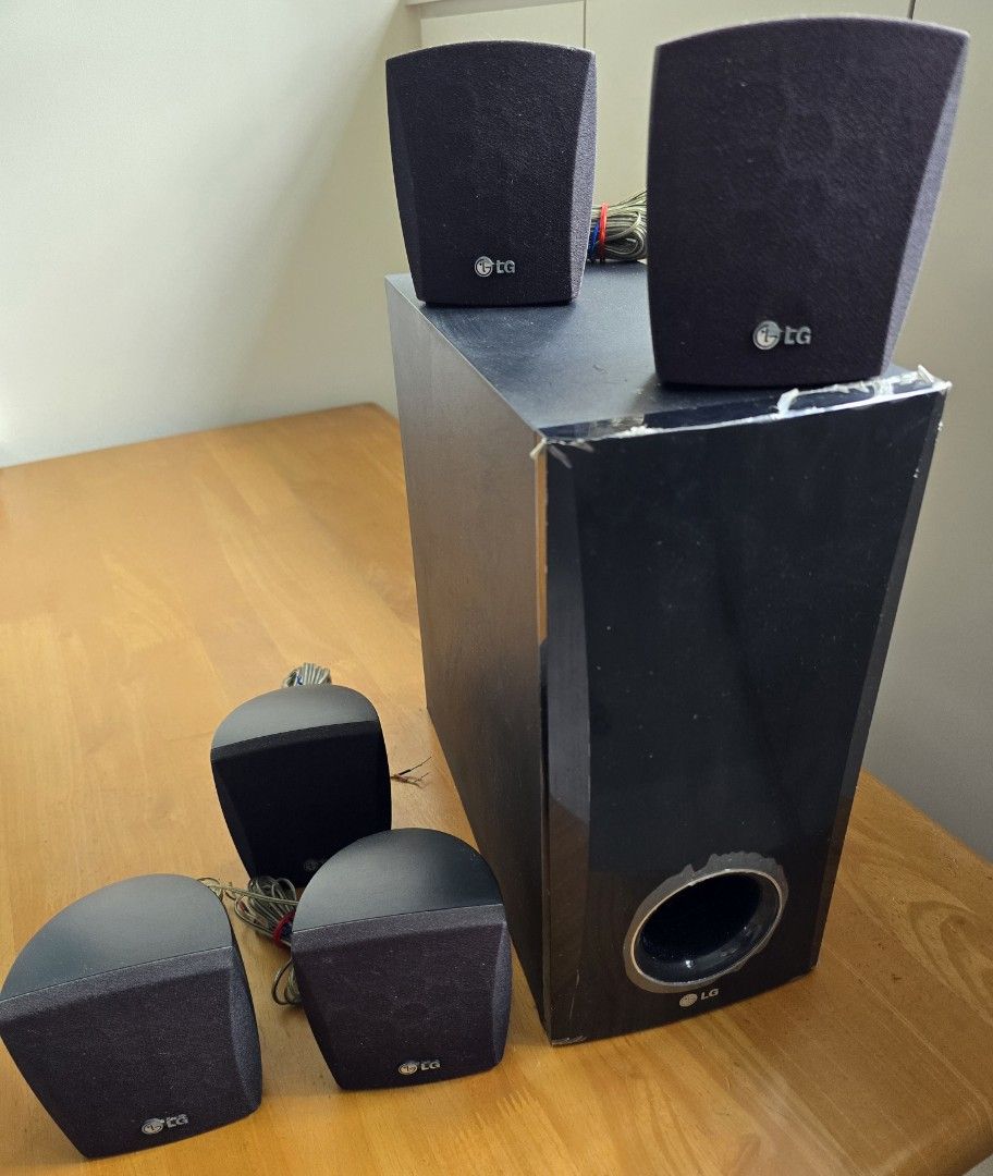 LG 5.1 Surround Sound Speaker System