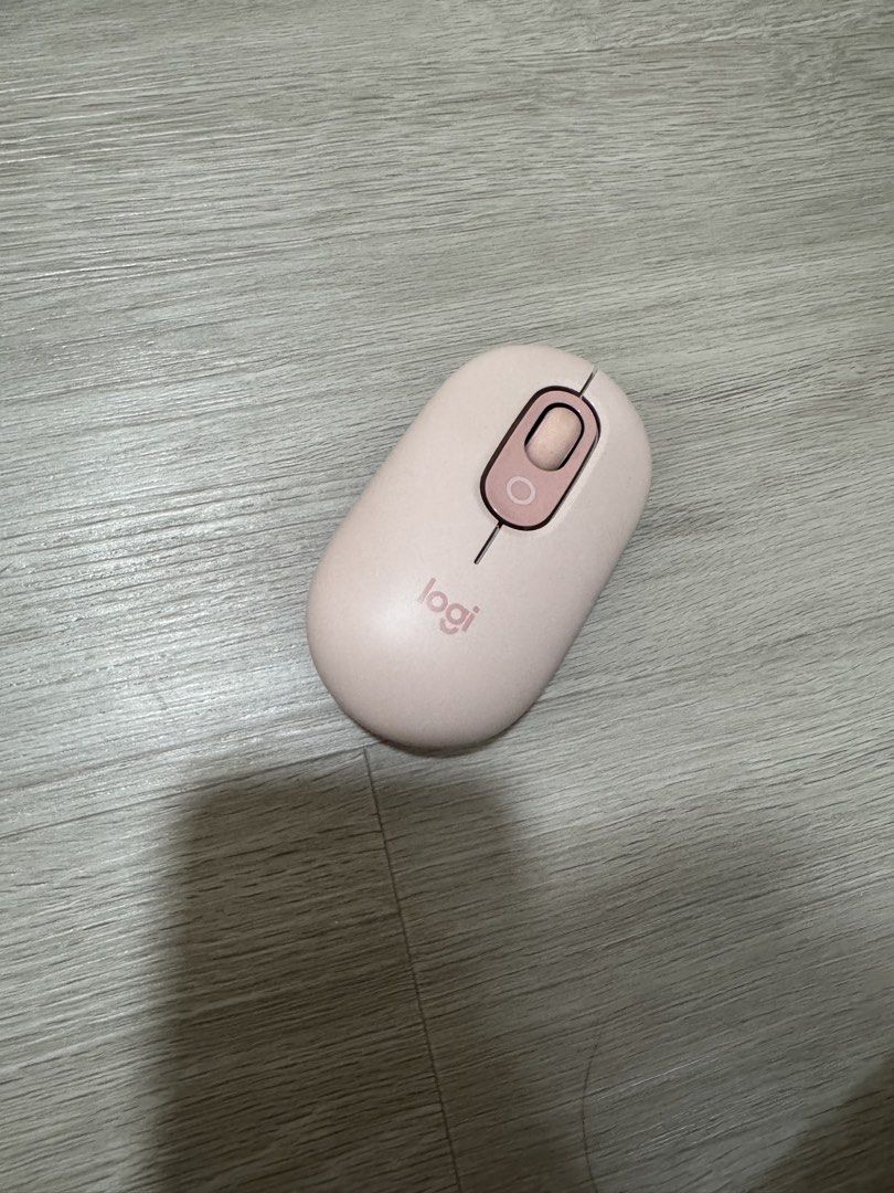Logitech POP Mouse Pink Bluetooth Wireless465739417870018560