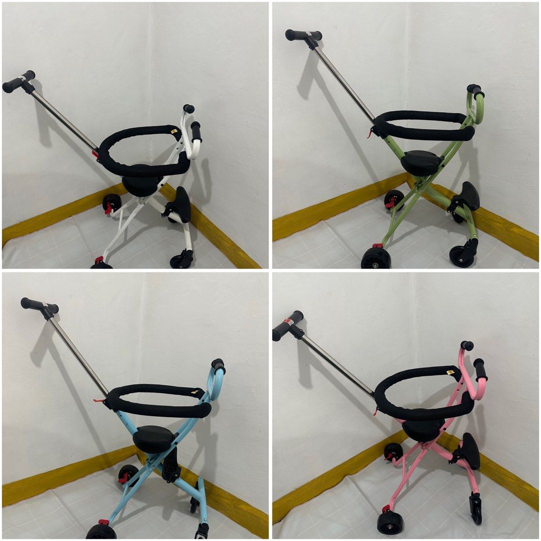 Magic Stroller - Lightweight and Foldable (Category: Strollers) located in Manila. Submitted by airacruz0048042 (Listing ID 1440352148, Image 1). Description: - Easy to push and maneuver - Folds down compactly for storage or travel - Available in white, green, blue, and pink - Great for quick trips out - Durable frame and comfortable seat - Wheels spin smoothly.