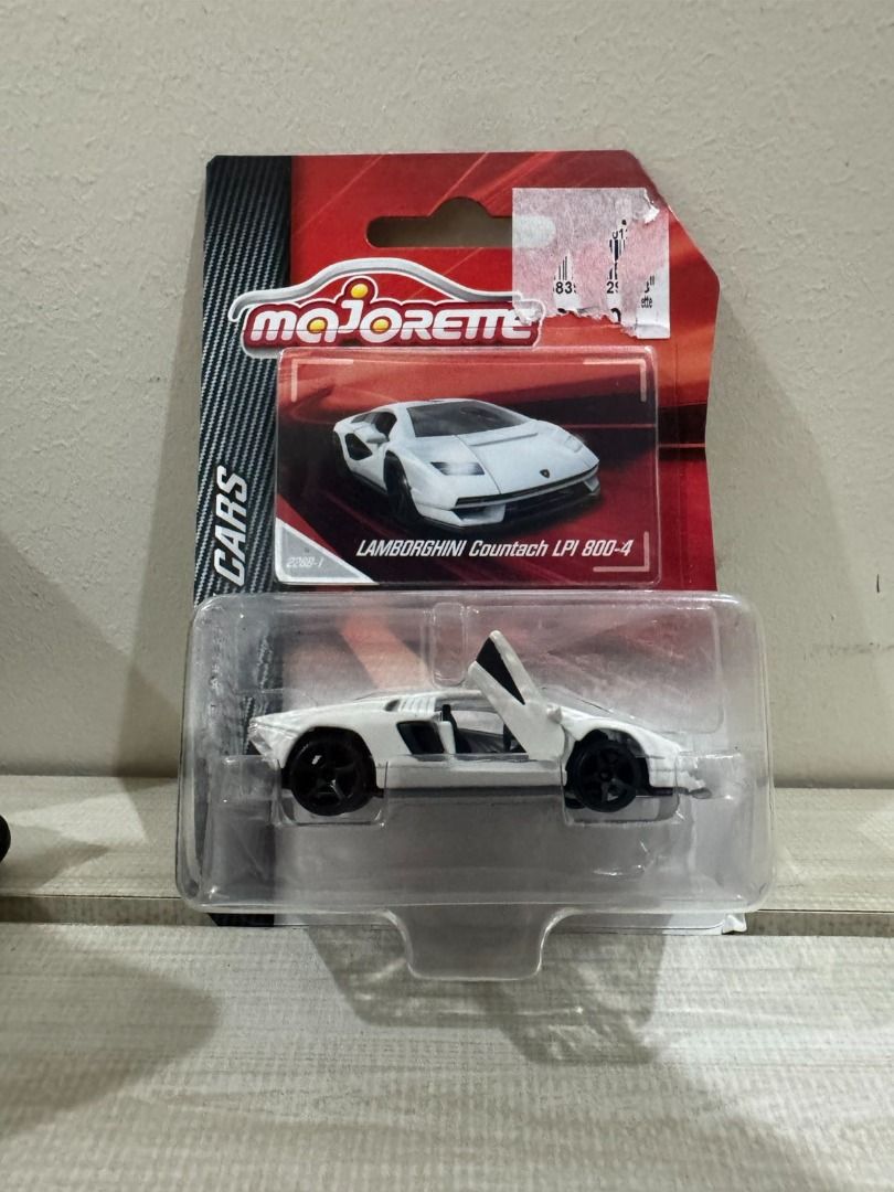 Majorette Lamborghini Countach LPI 800-4 (Category: Vehicle & Diecast Models) located in Pasig City. Submitted by zanderlouie24 (Listing ID 1440336891, Image 1). Description: Majorette Lamborghini Countach LPI 800-4 +Shipping fee: Lalamove kung within Metro Manila and LBC pag outside Metro Manila.