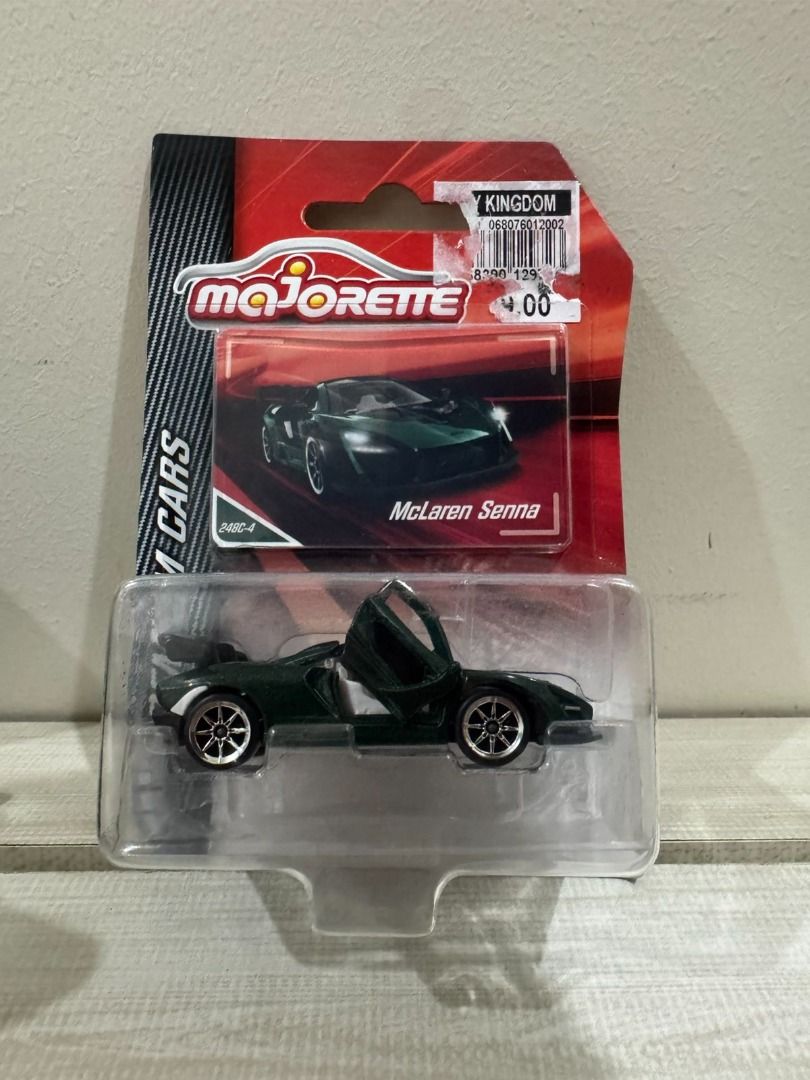 Majorette McLaren Senna (Category: Vehicle & Diecast Models) located in Pasig City. Submitted by zanderlouie24 (Listing ID 1440337025, Image 1). Description: Majorette McLaren Senna +Shipping fee: Lalamove kung within Metro Manila and LBC pag outside Metro Manila.