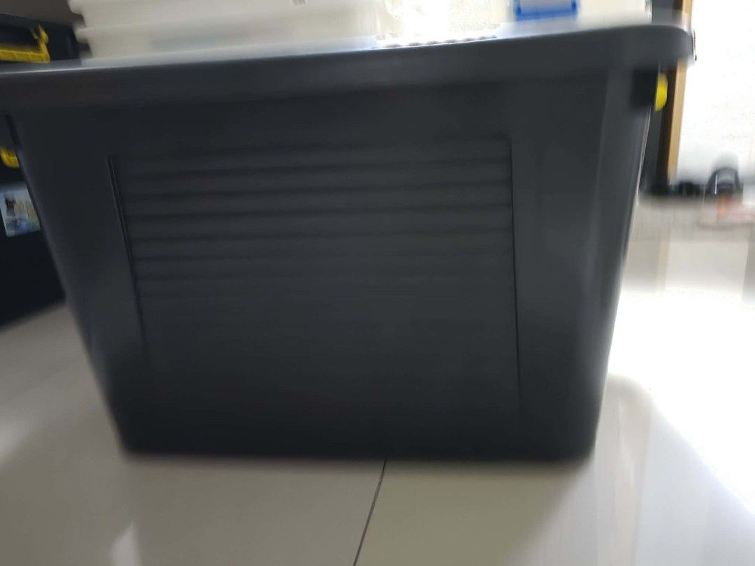 Masterbox Medium Black (Category: Storage Boxes & Baskets) located in Taguig. Submitted by mgaabubotniligaya (Listing ID 1440199017, Image 2). Description: Masterbox Medium Black @500 each Take all 5pcs for only 2,250.