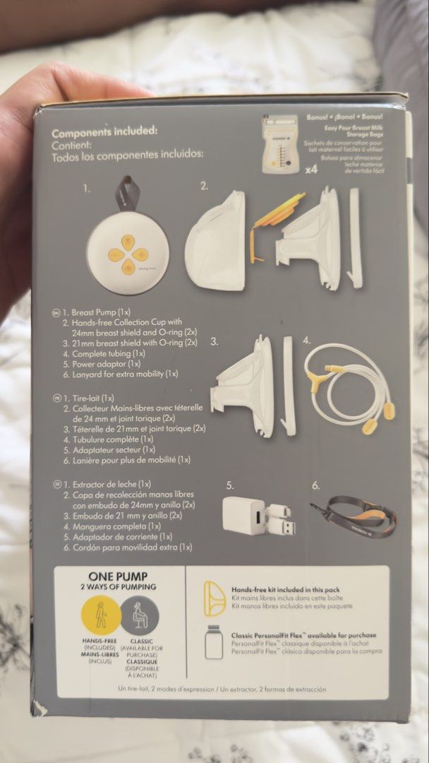 Medela Swing Maxi Double Electric Breast Pump (Category: Breastfeeding & Bottle Feeding) located in Manila. Submitted by jemvpenaverde0114 (Listing ID 1440288180, Image 2). Description: - Medela Swing Maxi double electric breast pump - Hands-free and single-user - Ideal for expressing and collecting breast milk - Includes all components shown in pictures - Easy to assemble and clean - Comes with a lanyard for mobility - Perfect for busy moms on t