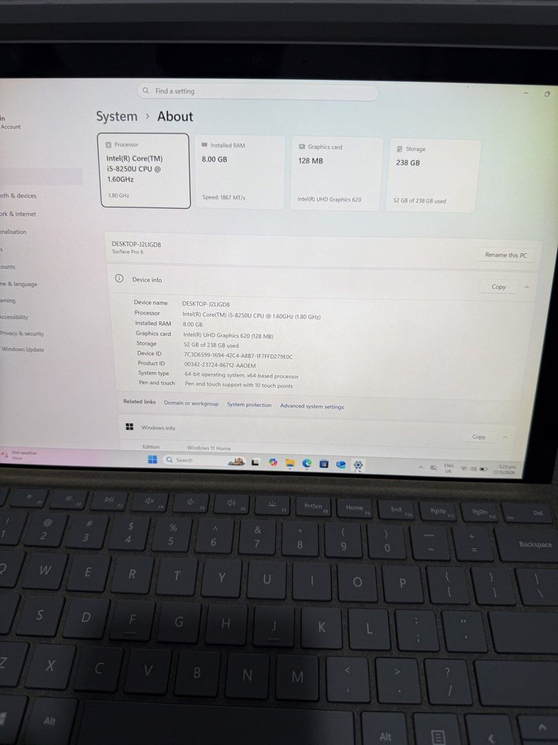 Microsoft Surface 6 Laptop465728553469224964