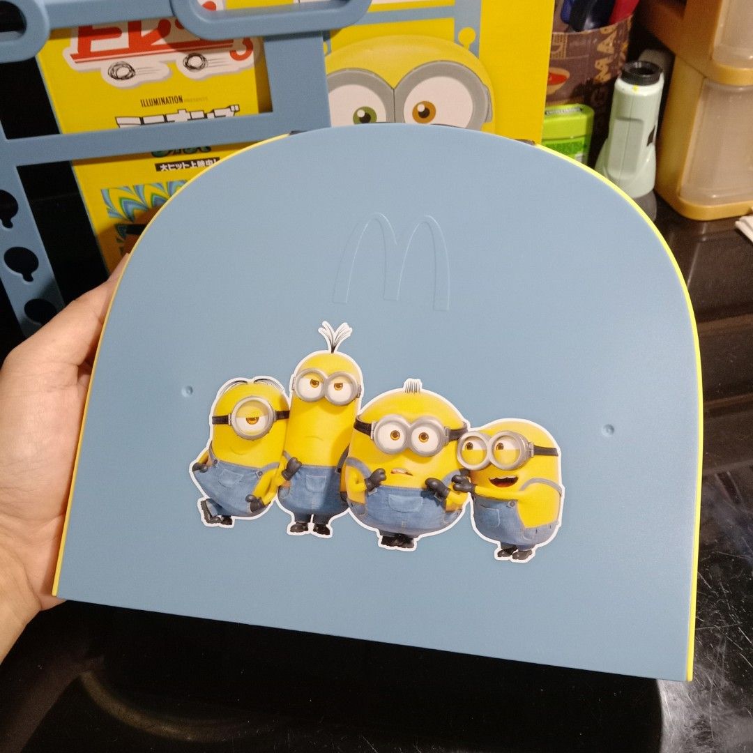 Minions Mcdonalds Food Tray (Category: Toys & Games) located in Manila. Submitted by carlo.s.collectibles (Listing ID 1440247590, Image 2). Description: mcdonalds japan release MEET-UP - near LRT Quirino or Pedro Gil stations Ermita, Manila SHIPPING - J&T, JRS or LBC PAYMENT - Gcash THANK YOU! Pls. visit my facebook page for more toys and collectibles.