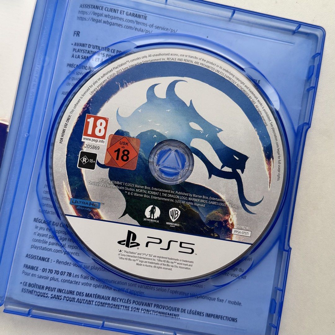Mortal Kombat 1 - Playstation 5 / PS5 (Category: PlayStation) located in Taytay. Submitted by fulllsun (Listing ID 1440276547, Image 3). Description: - see photos for case condition - clean disc mop: gcash gotyme maribank mod: j&t ggx sdd.