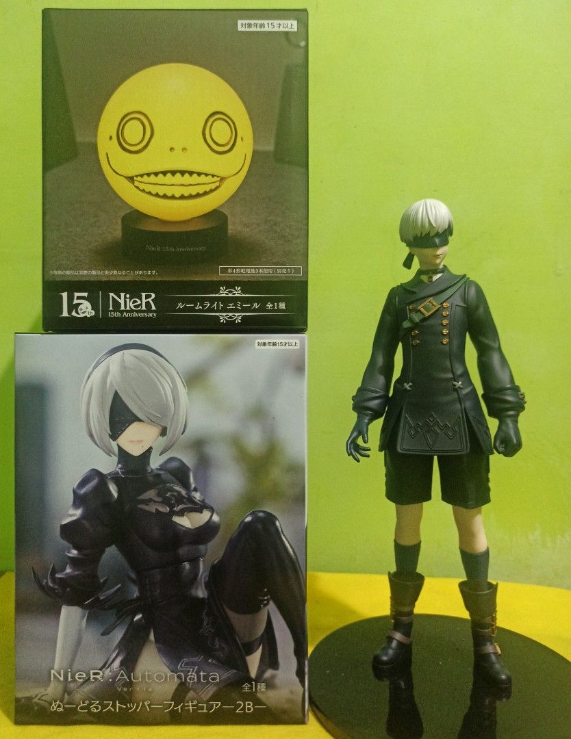 NieR Automata 2B & 9S Figures & Emil Room Light (Category: Figurines & Statues) located in Pasig City. Submitted by soulscyther (Listing ID 1440311499, Image 1). Description: ✨Taito NieR 15th Anniversary Emil Room Light - ❌SOLD OUT❌ ✨FuRyu NieR Automata 2B Noodle Stopper - ₱1.3k ✨Kuji Prize B Nier Broadcast Commemoration 9S - ₱2k 🔸💯 authentic & brand new 🔸from the videogame series NieR Replicant/Automata ON-HAND ITEMS ❗RARE FIGURES❗ 💳 Open to