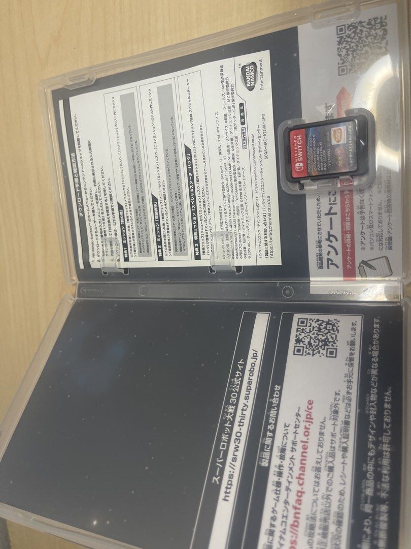 Nintendo Switch Super Robot Wars 30 (Category: Nintendo) located in Pasig City. Submitted by tjfindspreloveditems (Listing ID 1440324298, Image 3). Description: 🎮 FOR SALE: Nintendo Switch Super Robot Wars 30 💰 ₱1,790 🇯🇵 Bought in Japan (rare copy) 📦 Inclusions: • Game cartridge • Original case ✅ Condition: • Excellent condition • Tested & working • No issues 📍 Ortigas Meetup (test before payment) 🚚 Lalamove / Grab / LBC 💰 GCash / Bank Tr