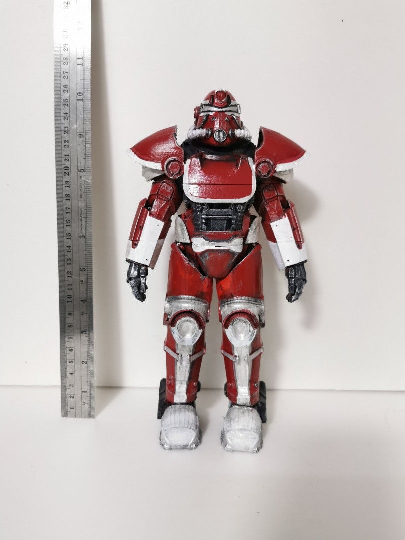 NUKA fallout T51 power armor 10inch (Category: Figurines & Statues) located in Paranaque City. Submitted by planet4k (Listing ID 1440244282, Image 1). Description: 10 inches Solid 3d print Statue No movable parts.