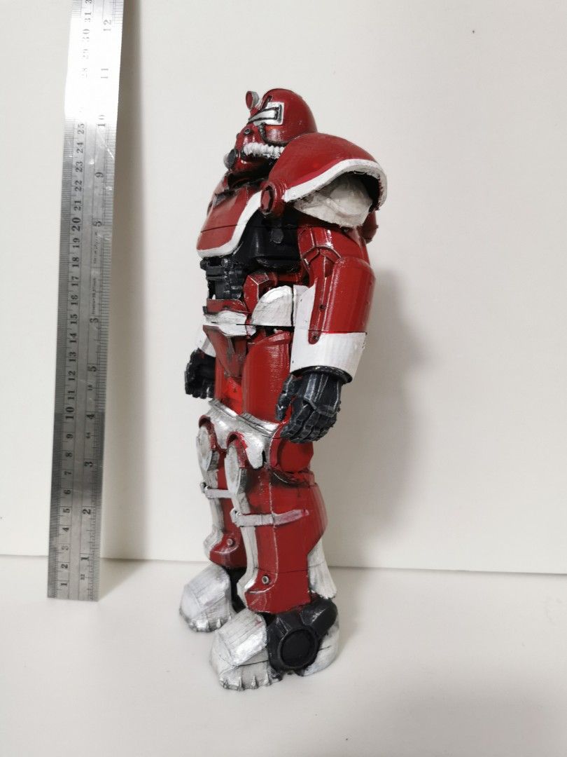 NUKA fallout T51 power armor 10inch (Category: Figurines & Statues) located in Paranaque City. Submitted by planet4k (Listing ID 1440244282, Image 2). Description: 10 inches Solid 3d print Statue No movable parts.