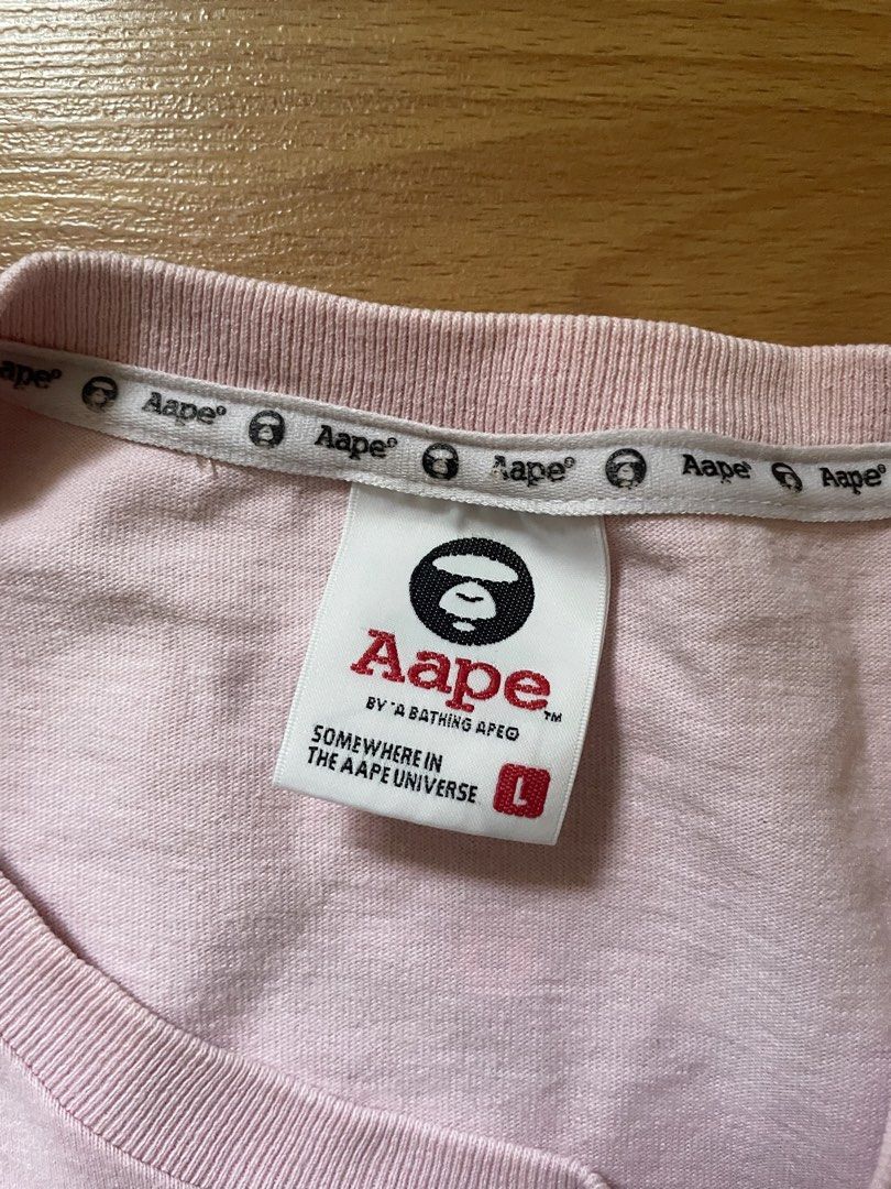 ORIGINAL Aape by A Bathing Ape Shirt (Category: Tshirts & Polo Shirts ) located in Muntinlupa City. Submitted by decluttermepls143 (Listing ID 1440267316, Image 2). Description: Negotiable! DM for more photos.