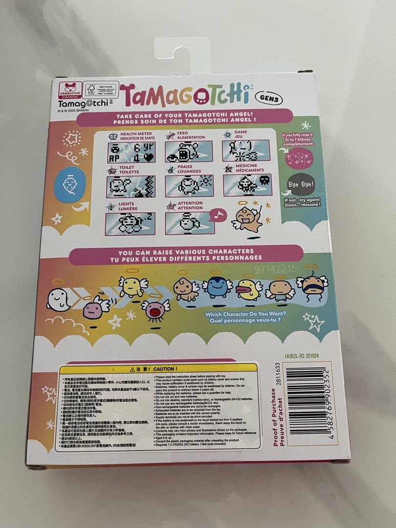 Original Bandai Tamagotchi Virtual Reality Pet - Gen 3 ( Angel Night Garden) (Category: Interactive Toys) located in Singapore. Submitted by prettyinprintswxm (Listing ID 1440267777, Image 2). Description: Self Collection at Ghim Moh Link ( Full Address will be given when deal is confirmed).