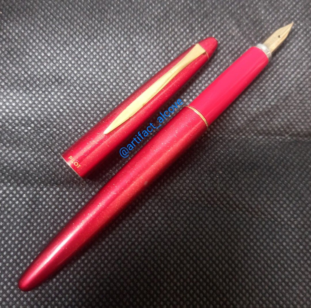 Pilot 14k 585 Gold NiB Fountain Pen Vtg Fine Lady Japan Collectibles School Office Art Decor Display Vintage Ballpen (Category: Stationery & School Supplies) located in Santa Rosa. Submitted by artifact_alcove (Listing ID 1440292844, Image 3). Description: kindly READ first. basahin muna MAIGI. Vintage Pilot 14k-585 Gold NiB Fountain Pen. Japan. Fine NiB. Pilot Lady(rare variation). Great Condition. free 2pcs Ink refill As-Is. WYSIWYG(refer to pi