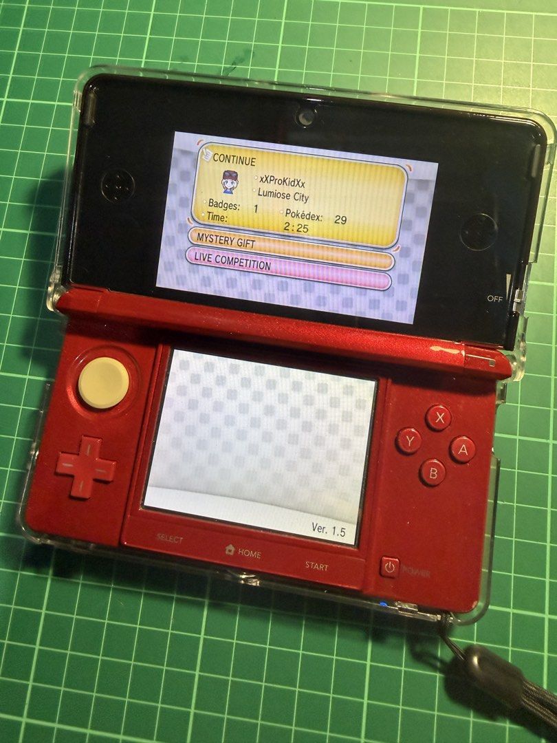 Pokemon Y (Category: Nintendo) located in Manila. Submitted by aj_pauig (Listing ID 1440211613, Image 3). Description: Pokemon Y Cartridge Only With Save MOP: Gcash / BPI Bank Transfer.
