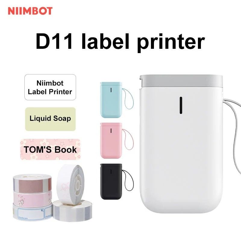 Portable Label Printer 12-15mm Width - WHITE (Category: Printers, Scanners & Copiers) located in Manila. Submitted by abot.ph.17846 (Listing ID 1440261225, Image 1). Description: Size: 130*75*28mm (different between 1-3mm) D11 Weigh: 208g D110 Weigh: 150g Material: ABS+PC Power supply: Lithium battery Battery：1200mAh Charging time：3~4 hours Auto sleep mode：15 min Printing Accuracy：203dpi Print Speed：30~60mm/s Print Width：12-15mm .