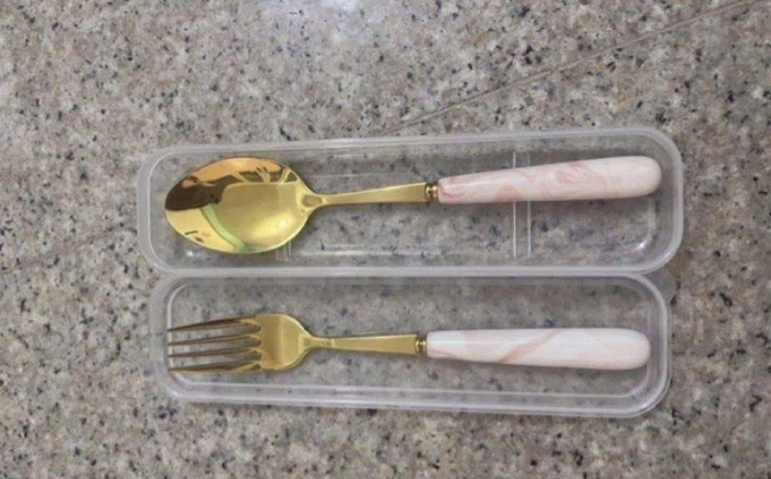 Potable Cutlery Set / Fork / Spoon466044789017159681
