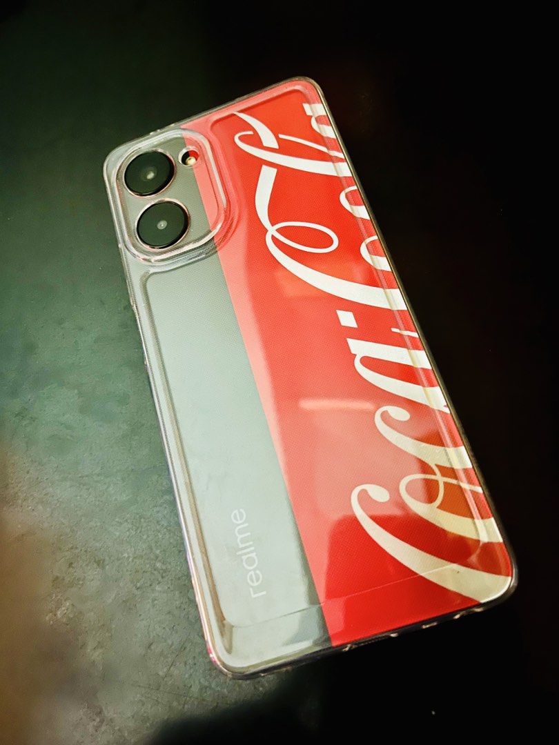 Realme 10 Pro 5G Coca-Cola Edition (Category: Realme) located in Pasig City. Submitted by marie.8 (Listing ID 1440226444, Image 1). Description: Realme 10 Pro 5G Coca-Cola Edition Openline Dual sim Inclusions: Unit UGreen original cable.