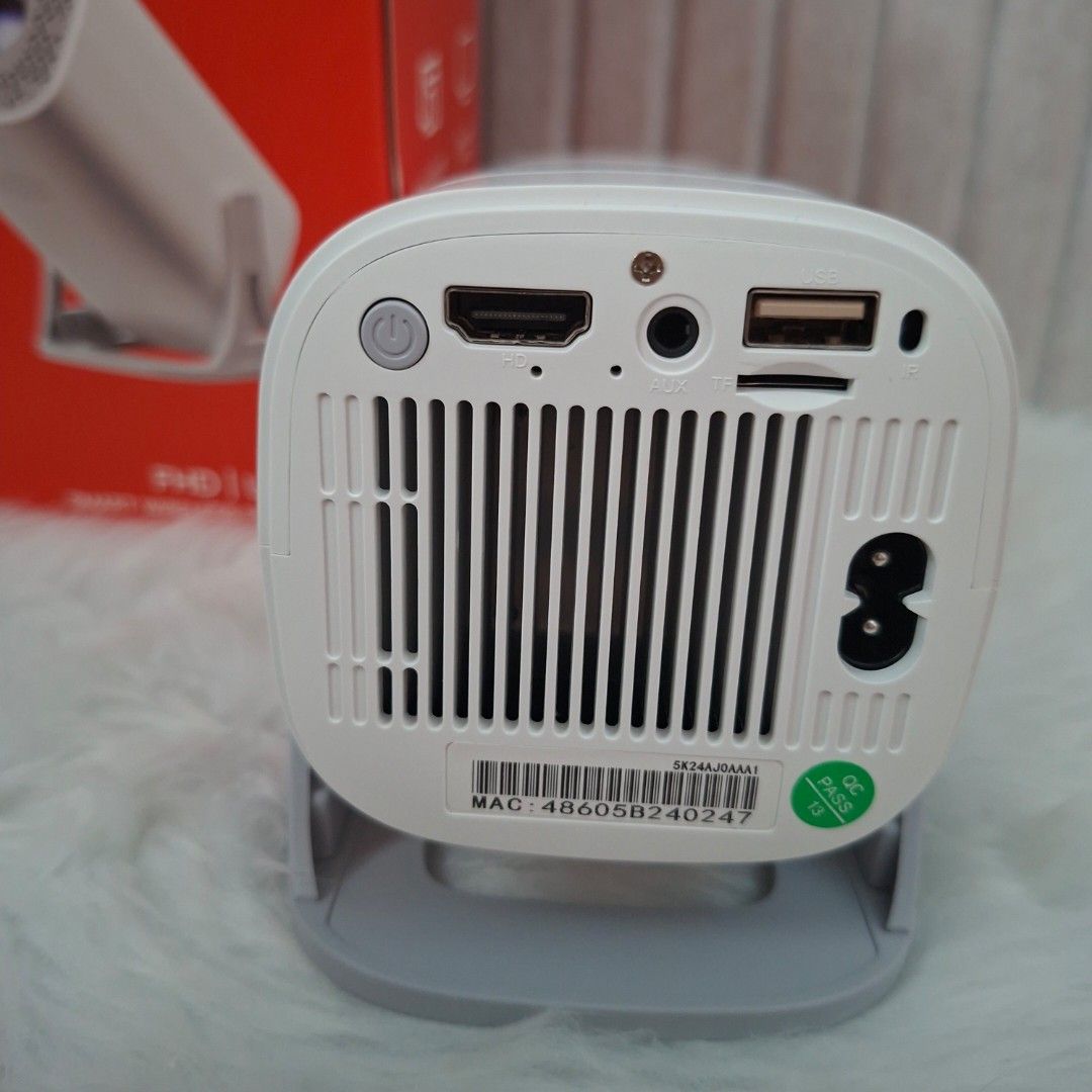 S40 PROJECTOR Smart Wireless with HDMI, WIFI BLUETOOTH NETFLIX YOUTUBE (Category: Projectors) located in Manila. Submitted by gene.lugar (Listing ID 1440239353, Image 3). Description: - 2,700 [FIXED] pass sa barat -S40 PROJECTOR - Wireless connectivity - Supports FHD and UHD resolution - Ideal for movies and presentations - Includes remote control and user manua -Free HDMI - Original box included - Connects via HDMI or USB -S40 Pro Projector 280 