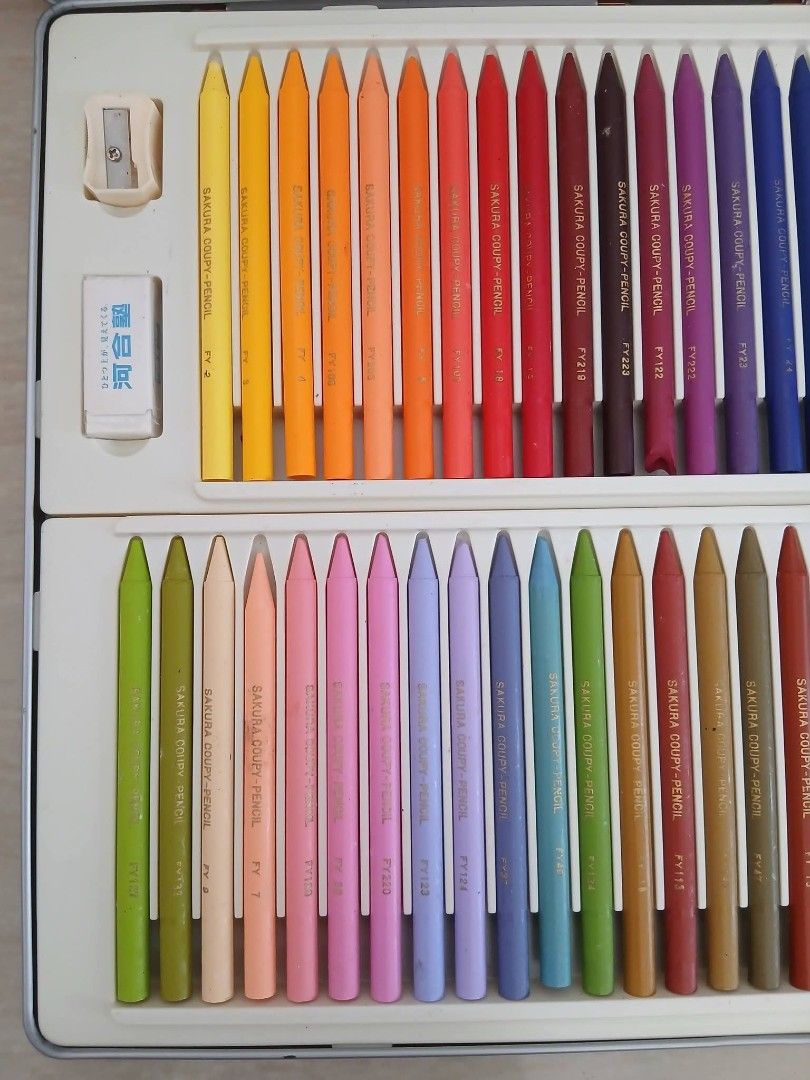 SAKURA COUPY-PENCIL 60PCS IN METAL TIN CASE (SURPLUS) (Category: Stationery & School Supplies) located in Cavite. Submitted by jiearah.online.shop (Listing ID 1440202923, Image 2). Description: SAKURA COUPY-PENCIL 60PCS IN METAL TIN CASE (SURPLUS) Items from our Japan Surplus Supplier. Selling as is. ACTUAL ITEM ON PHOTO. Please MANAGE YOUR EXPECTATIONS, PRELOVED / SURPLUS ITEM po ito. Price : Php 1,800 +sf (Shipping Fee NOT INCLUDED. Wala pong f