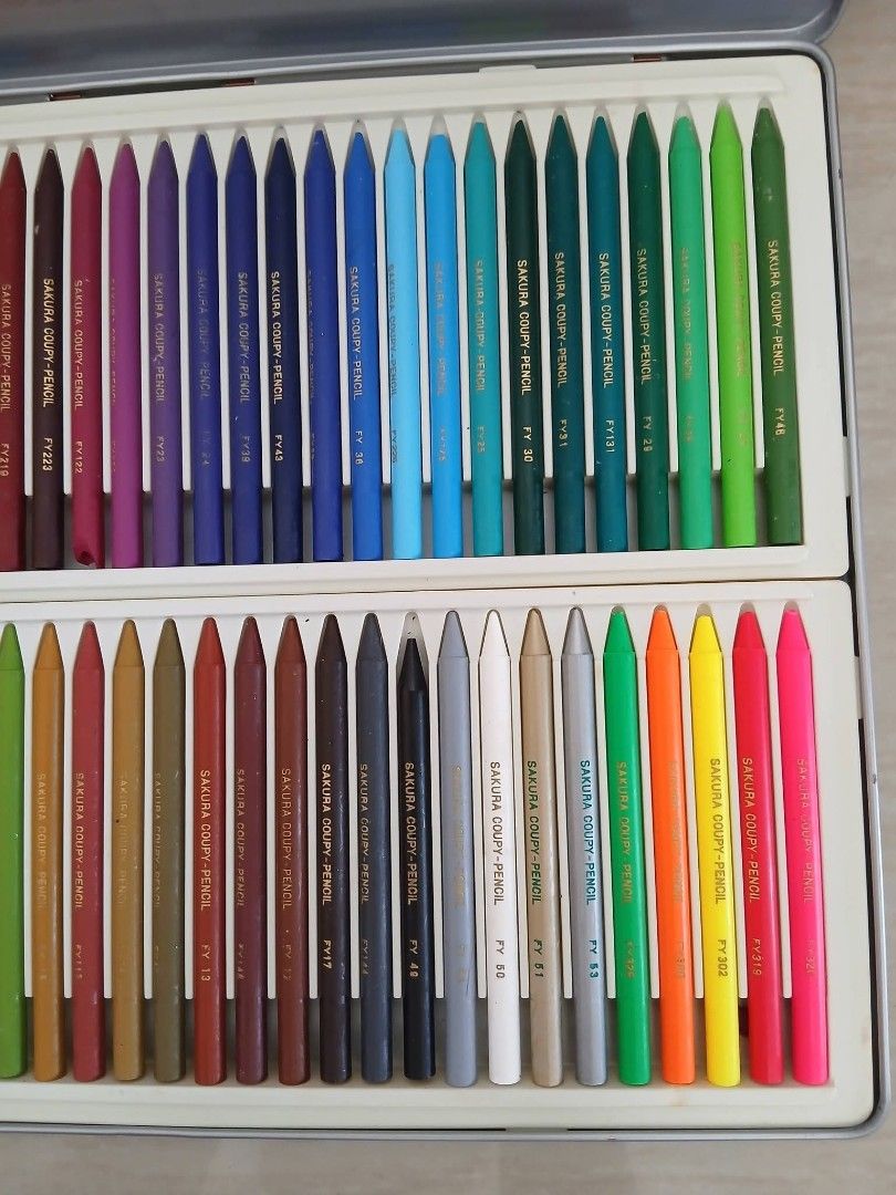 SAKURA COUPY-PENCIL 60PCS IN METAL TIN CASE (SURPLUS) (Category: Stationery & School Supplies) located in Cavite. Submitted by jiearah.online.shop (Listing ID 1440202923, Image 3). Description: SAKURA COUPY-PENCIL 60PCS IN METAL TIN CASE (SURPLUS) Items from our Japan Surplus Supplier. Selling as is. ACTUAL ITEM ON PHOTO. Please MANAGE YOUR EXPECTATIONS, PRELOVED / SURPLUS ITEM po ito. Price : Php 1,800 +sf (Shipping Fee NOT INCLUDED. Wala pong f