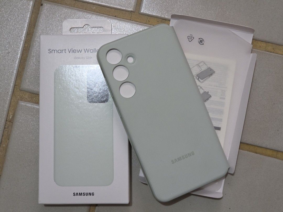 Samsung S24 Plus Smart View Wallet Case (Category: Cases & Sleeves) located in Manila. Submitted by mgraciec (Listing ID 1440243312, Image 3). Description: Used only once No damage/issues.