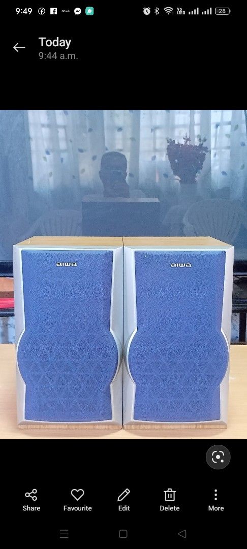 Sansui SP-X1 Bookshelf Speakers (Pair) (Category: Soundbars, Speakers & Amplifiers) located in Manila. Submitted by sesetorres (Listing ID 1440235829, Image 2). Description: - Sansui SP-X1 bookshelf speakers - Compact size, perfect for home audio setups - Two-way speaker design with woofer and tweeter - Removable front grilles to showcase drivers - Delivers clear and crisp sound for music lovers.