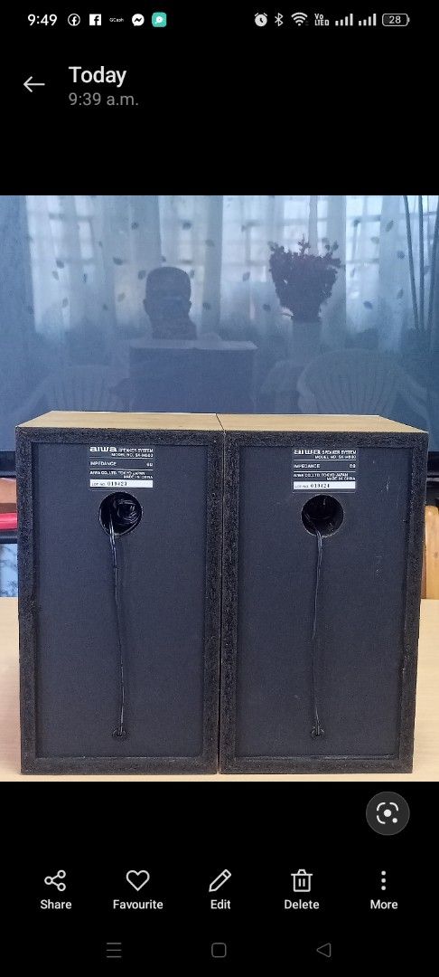 Sansui SP-X1 Bookshelf Speakers (Pair) (Category: Soundbars, Speakers & Amplifiers) located in Manila. Submitted by sesetorres (Listing ID 1440235829, Image 3). Description: - Sansui SP-X1 bookshelf speakers - Compact size, perfect for home audio setups - Two-way speaker design with woofer and tweeter - Removable front grilles to showcase drivers - Delivers clear and crisp sound for music lovers.