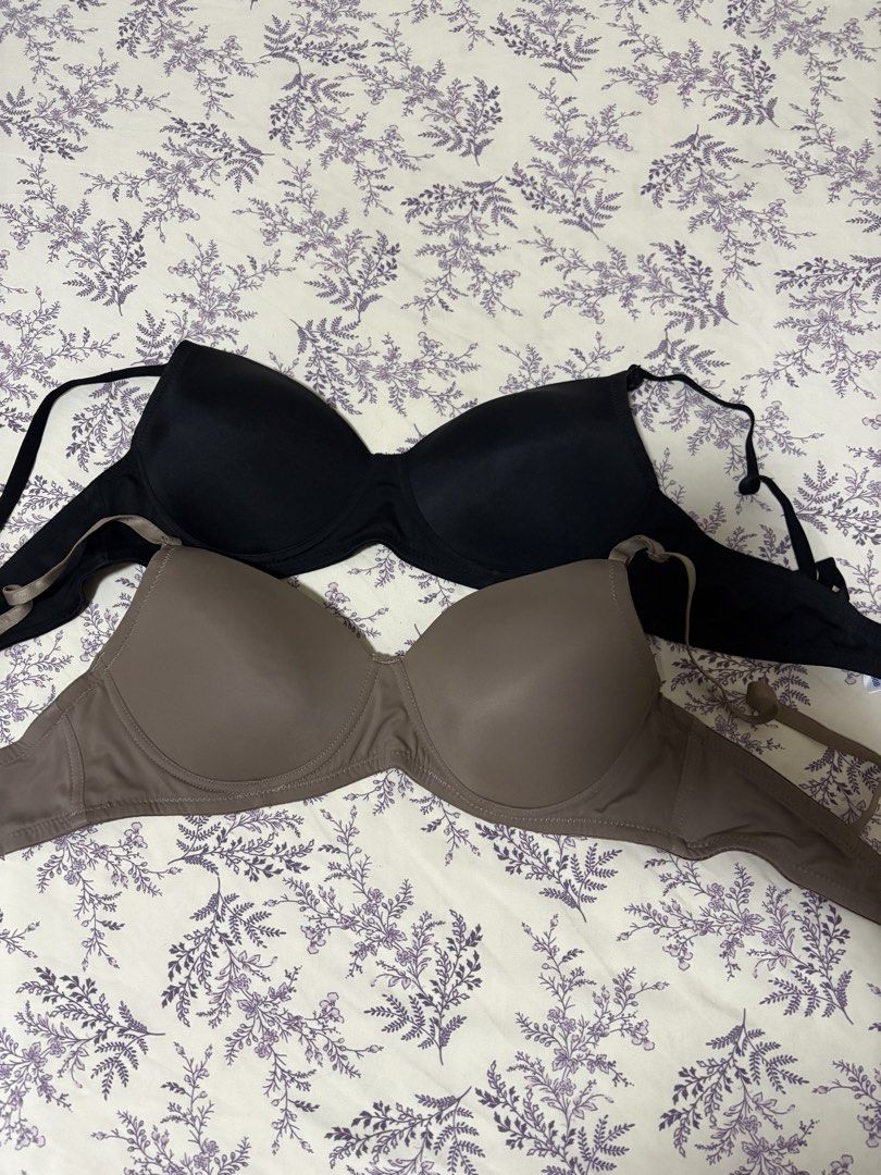 Sassa Bras (Black & Taupe) - 36B (Category: Undergarments & Loungewear) located in Quezon City. Submitted by bluefrenchorn (Listing ID 1440214594, Image 1). Description: - Set of 2 Sassa bras - Colors: Black and Taupe - Size: 36B - Offers comfortable support - Creates a smooth silhouette - Perfect for everyday wear - Excellent value for two bras Washed only then stored Never worn.