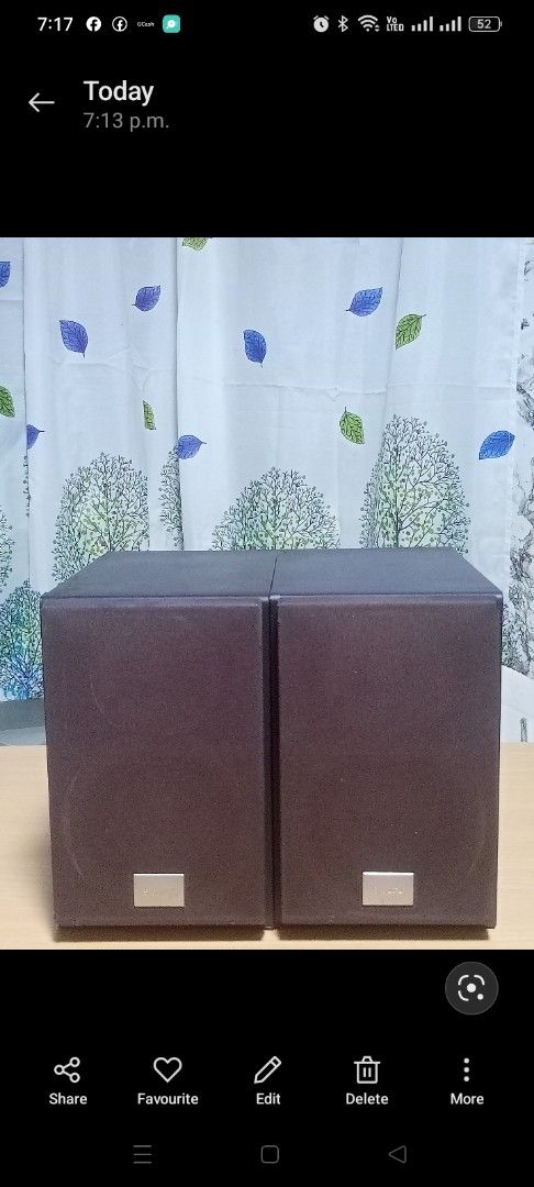 Sony Bookshelf Speakers Pair (Category: Soundbars, Speakers & Amplifiers) located in Manila. Submitted by sesetorres (Listing ID 1440219054, Image 3). Description: - Sony bookshelf speakers - 2-way design (woofer & tweeter) - Ideal for home audio setups - Speaker wires included - Ready for a new home.