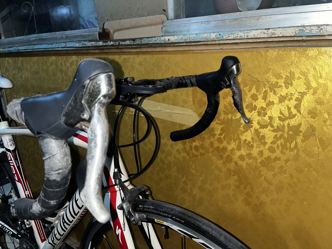 Specialized Allez Comp Road Bike (Category: Bicycles) located in Manila. Submitted by p4zumn (Listing ID 1440207382, Image 3). Description: For Sale!!! Specialized Allez Comp Frame sz 54 (Medium) Alluminum Frame;Carbon Fork exertnal cabling Shimano 105 5700 groupset Mavic Cosmic Wheelset (Rim Break) bladed spokes Zipp quick release Skewer Continental Grandsport race tires (front and back, like new) Specialized stem, dropbar and, saddle(white) iss