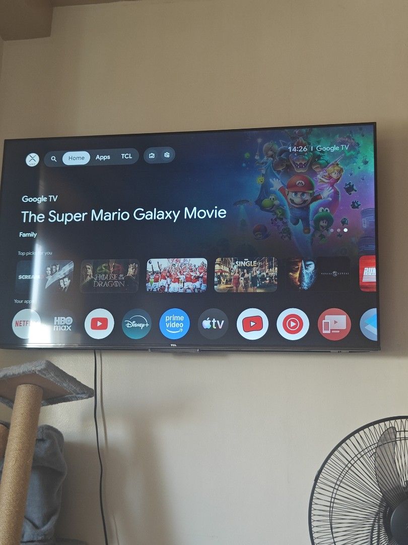 TCL Google TV 50 (Category: TV) located in Manila. Submitted by alucard_ (Listing ID 1440259343, Image 3). Description: - TCL Smart TV with Google TV 50inch - Ideal for streaming your favorite shows and movies - Access popular apps like Netflix, Disney+, Prime Video, and Apple TV - Includes remote control -Very smooth 4k quality -Reason for selling need cash.