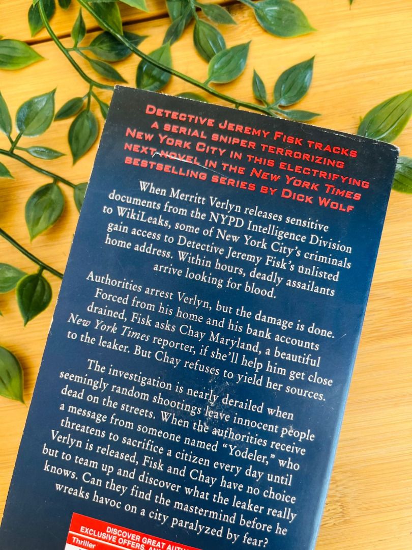 The Ultimatum by Dick Wolf (Category: Storybooks) located in Antipolo. Submitted by simpleboy0 (Listing ID 1440344304, Image 3). Description: A Jeremy Fisk Novel.