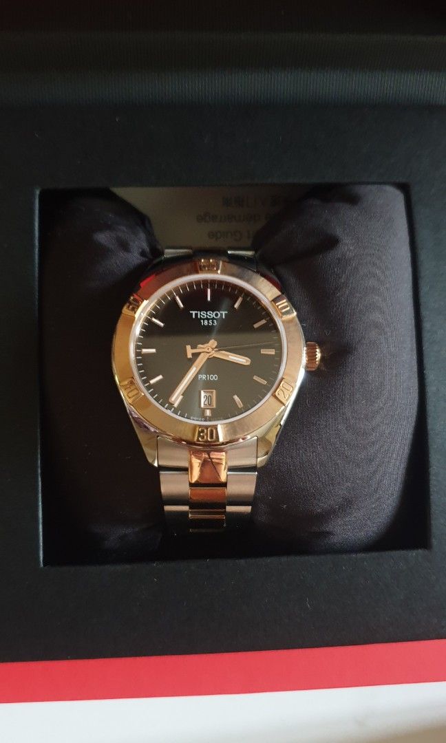 Tissot PR 100 (Category: Luxury Watches) located in Pasig City. Submitted by fierce.booksforlife (Listing ID 1440271575, Image 1). Description: .
