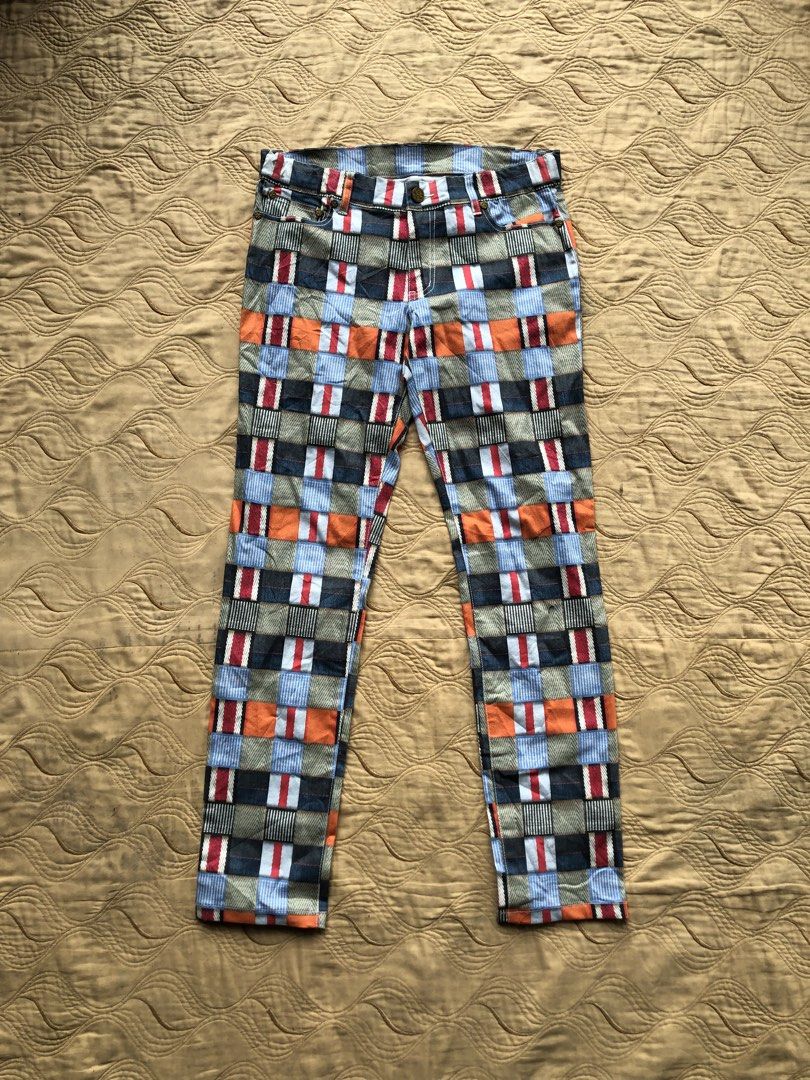 Tory Burch Runway Collection (Category: Luxury Apparel) located in Sipalay. Submitted by lptulak (Listing ID 1440293244, Image 2). Description: Tory Burch 2015 Runway Collection Tory Burch Patchwork Pants from the 2015 Runway Collection. Size 28-29 L-37 9.5/10 color rate Good as new condition 3500+sf only.