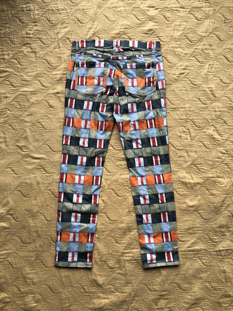 Tory Burch Runway Collection (Category: Luxury Apparel) located in Sipalay. Submitted by lptulak (Listing ID 1440293244, Image 3). Description: Tory Burch 2015 Runway Collection Tory Burch Patchwork Pants from the 2015 Runway Collection. Size 28-29 L-37 9.5/10 color rate Good as new condition 3500+sf only.