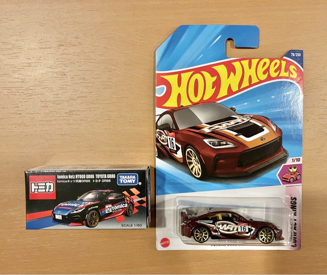 Toyota GR86 Hot Wheels/Tomica (Category: Vehicle & Diecast Models) located in Quezon City. Submitted by bean05 (Listing ID 1440383096, Image 1). Description: For Sale! Toyota GR86 Tomica & Hot Wheels Set: [Brand New/Unopened/Sealed] ▪️Tomica GR86 (Tokyo Auto Salon 2025 Exclusive) ▪️Hot Wheels Toyota GR86 Cup Price: 650 Set Location: QC Shipping: Grab/Lalamove/LBC @ Buyer’s Risk & Expense Payment: BPI/GCash/COP PM/Offer if interested!.