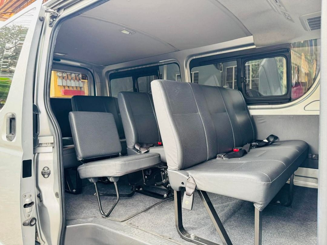 Toyota Hiace Commuter Manual (Category: Used Cars) located in Makati City. Submitted by happymountain-bc97 (Listing ID 1440198568, Image 1). Description: LOW ODO GARAGE QUEEN 3.0 FUEL EFFICIENT SOFT CLUTCH PRISTINE CONDITION GOOD TIRES COLD AC EXCELLENT 101% ORIGINAL PAINT SEE CAR TO APPRECIATE .