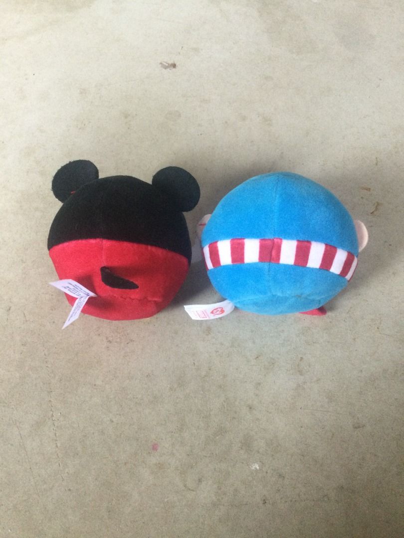 TY Beanie Plus Capt. America + Mickey Mouse + Penguin (Category: Babies & Kids Fashion) located in Caloocan City. Submitted by arckadata_69 (Listing ID 1440327218, Image 3). Description: TY Beanie plush from US naka tambak lang good for babies inclusion - america - penguin -mickey mouse - 250 for all.