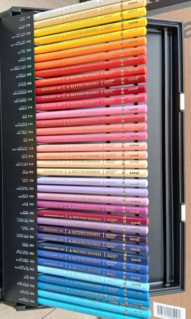 UNI MITSUBISHI 72PCS COLORED PENCILS (SURPLUS) (Category: Stationery & School Supplies) located in Cavite. Submitted by jiearah.online.shop (Listing ID 1440205318, Image 3). Description: UNI MITSUBISHI 72PCS COLORED PENCILS (SURPLUS) Items from our Japan Surplus Supplier. Selling as is. ACTUAL ITEM ON PHOTO. Good condition. Please MANAGE YOUR EXPECTATIONS, PRELOVED / SURPLUS ITEM po ito. Price : Php 2,000 +sf (Shipping Fee NOT INCLUDED. Wala pong