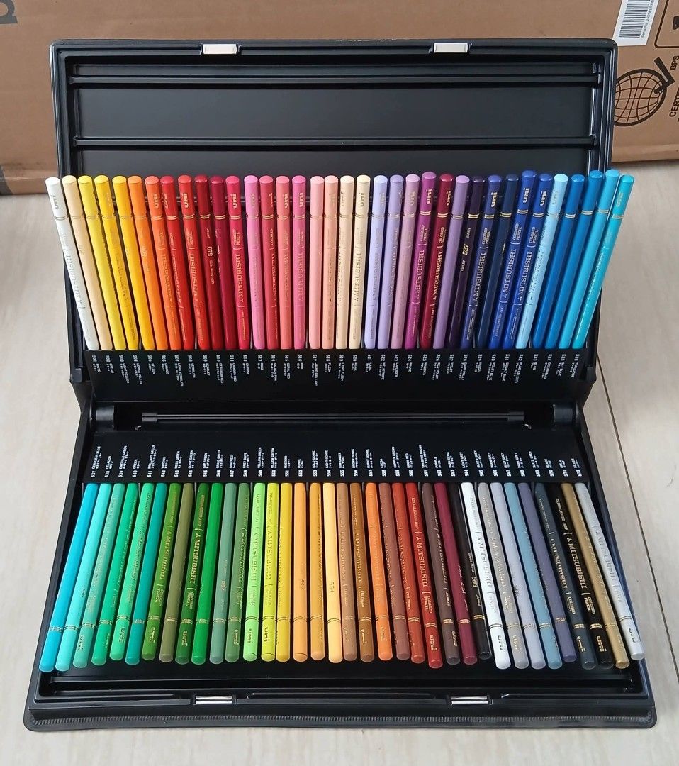 UNI MITSUBISHI 72PCS COLORED PENCILS (SURPLUS) (Category: Stationery & School Supplies) located in Cavite. Submitted by jiearah.online.shop (Listing ID 1440205318, Image 1). Description: UNI MITSUBISHI 72PCS COLORED PENCILS (SURPLUS) Items from our Japan Surplus Supplier. Selling as is. ACTUAL ITEM ON PHOTO. Good condition. Please MANAGE YOUR EXPECTATIONS, PRELOVED / SURPLUS ITEM po ito. Price : Php 2,000 +sf (Shipping Fee NOT INCLUDED. Wala pong