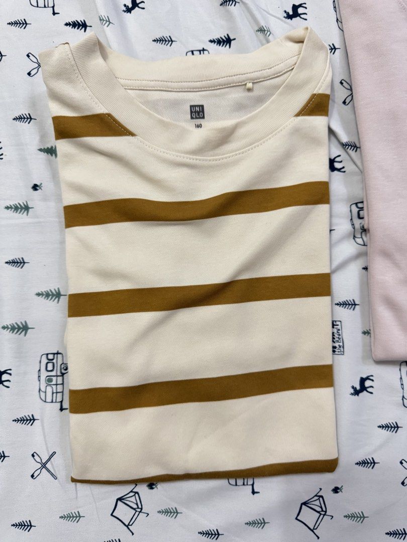 Uniqlo Airism shirt bundle (Category: Shirts) located in Manila. Submitted by janelica220598 (Listing ID 1440227056, Image 2). Description: Kids size Can fit up to semi large .