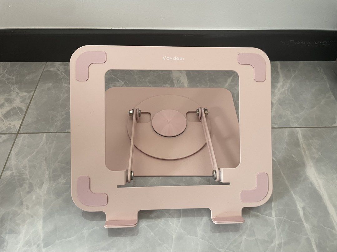 Vaydeer Adjustable Laptop Stand Pink465742142416496640