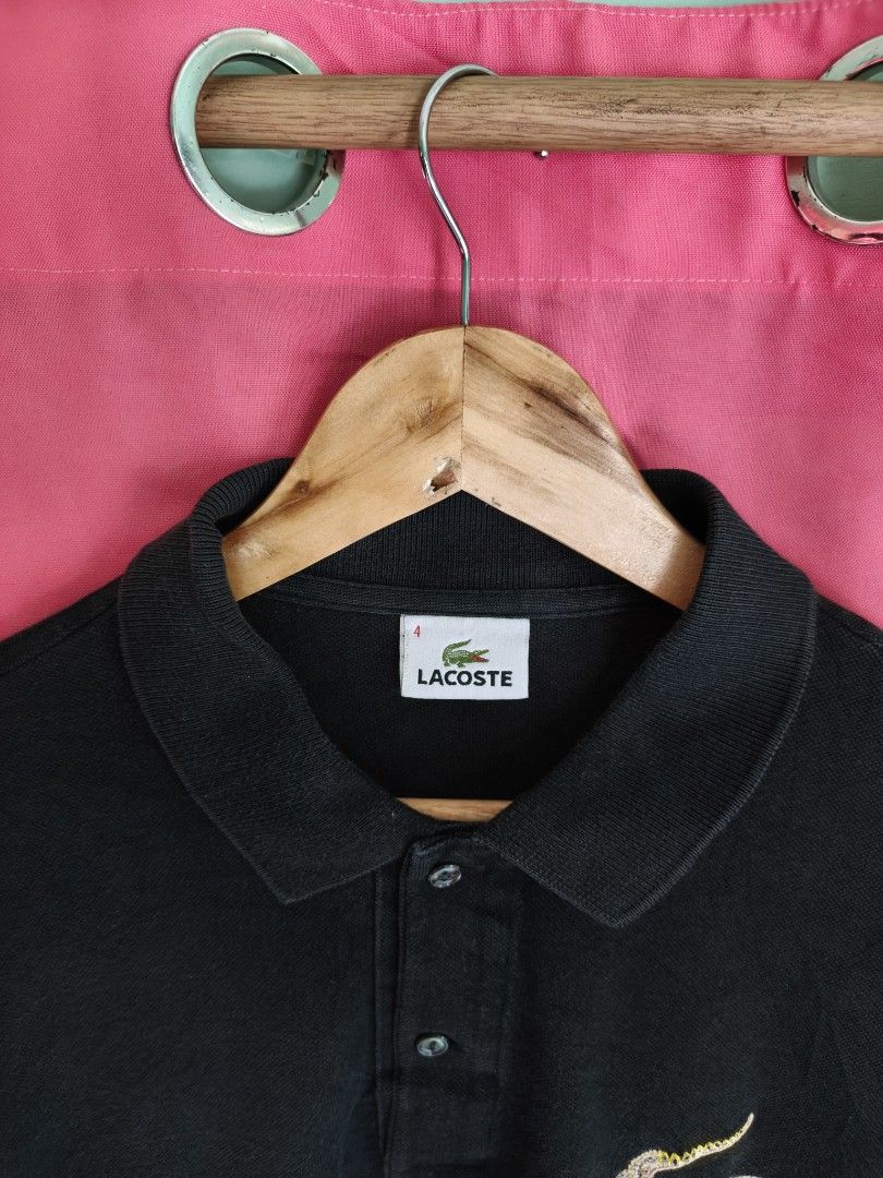 Vintage Lacoste Polo Shirt (Category: Tshirts & Polo Shirts ) located in Toledo. Submitted by goldendogs (Listing ID 1440275020, Image 3). Description: Vintage Lacoste Polo Shirt Excellent condition 9.3/10 Color rate No flaws Size 4 Authentic Medium - Small 27 Length | 21 Width Dm 📩.