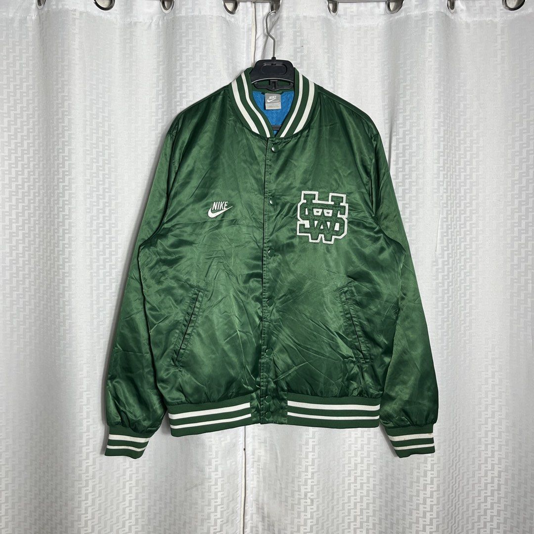 VINTAGE NIKE SPORTSWEAR VARSITY JACKET (Category: Coats, Jackets and Outerwear) located in Taguig. Submitted by selectthebest (Listing ID 1440316338, Image 1). Description: VINTAGE NIKE SPORTSWEAR VARSITY JACKET AUTHENTIC SIZE: LARGE DIMES: 23X28 EXCELLENT CONDITION NO ISSUE TAGUIG CITY LOCATION PM ME📩.