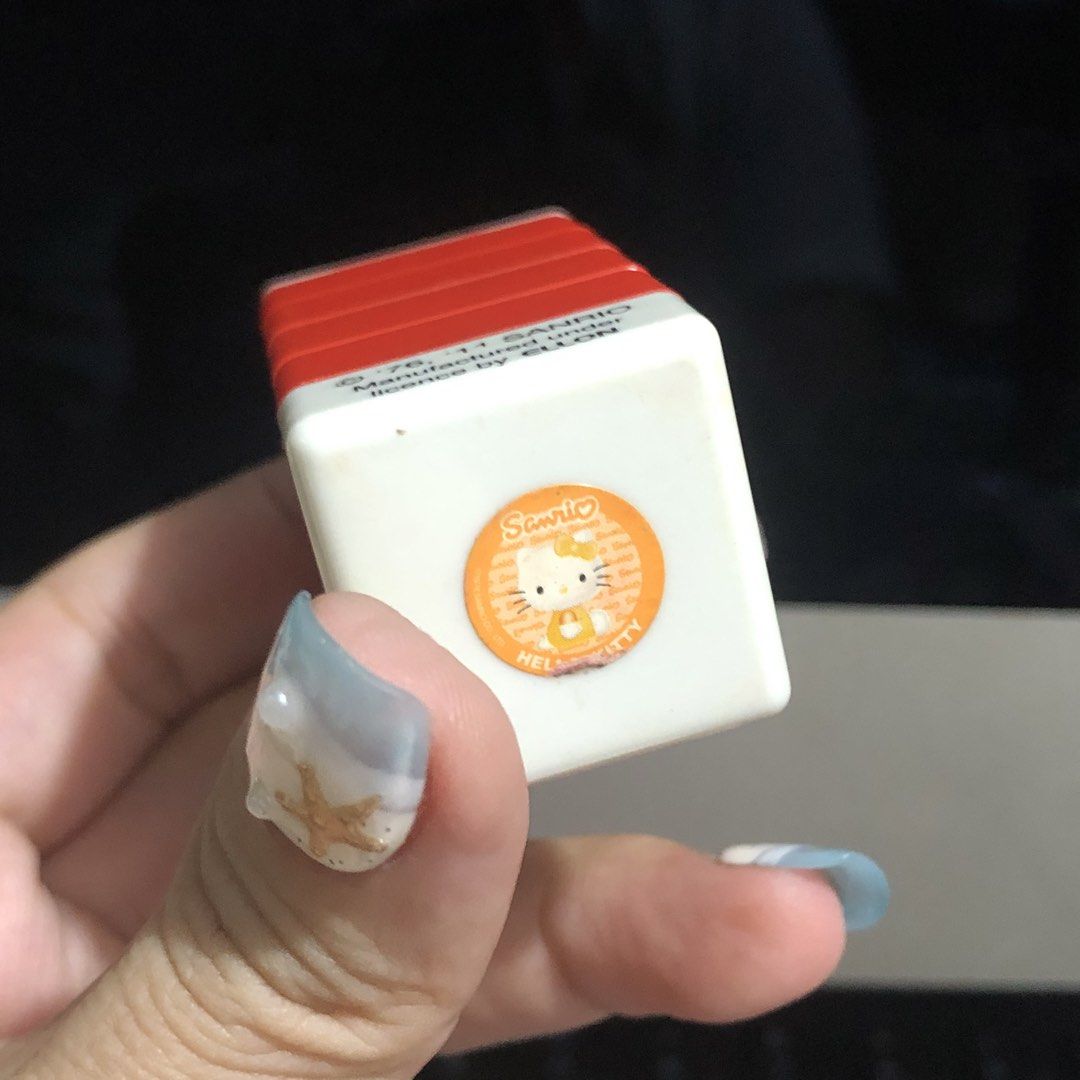 VINTAGE SANRIO HELLO KITTY STAMPS SET (Category: Stamps & Prints) located in Quezon City. Submitted by kitsune.treasures (Listing ID 1440263247, Image 3). Description: *First to pay policy! *1 day reservation only. Failure to pay on time, auto cancel. 📍Quezon City * MOD: J&T | Lalamove * MOP: GCASH | BPI 📦ON HAND AND READY TO SHIP CONDITION: WHAT YOU SEE IS WHAT YOU GET. Dimensions: Kindly check the photos for the actual measurements. Please ch