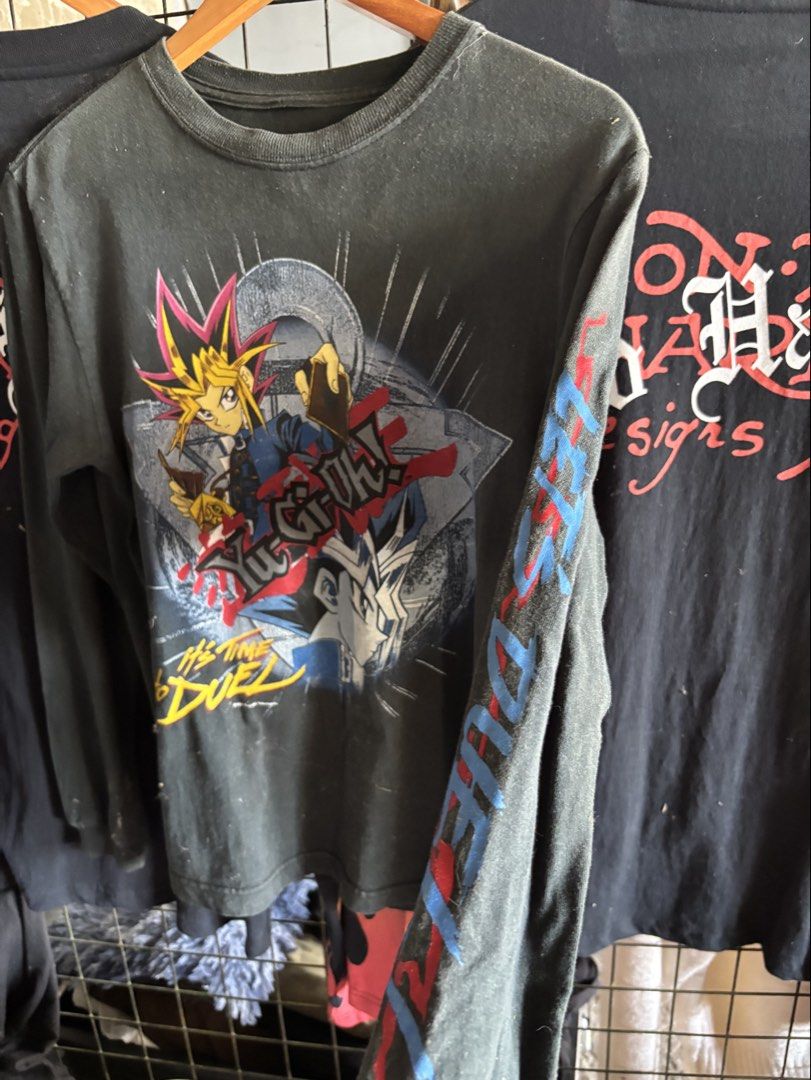 Vintage Yu Gi Oh LongSleeve (Category: Tshirts & Polo Shirts ) located in Ramon. Submitted by vanjho.x (Listing ID 1440340715, Image 2). Description: Vintage Yugioh Long Sleeve Dated 1996 18.5x26 Cut tag hairlines Need wash.