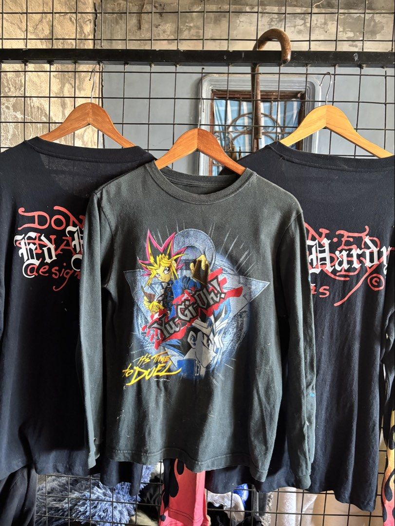 Vintage Yu Gi Oh LongSleeve (Category: Tshirts & Polo Shirts ) located in Ramon. Submitted by vanjho.x (Listing ID 1440340715, Image 1). Description: Vintage Yugioh Long Sleeve Dated 1996 18.5x26 Cut tag hairlines Need wash.