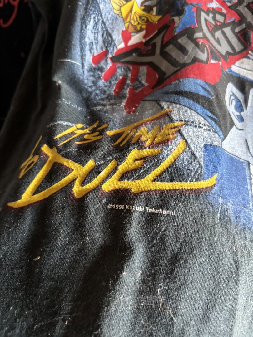 Vintage Yu Gi Oh LongSleeve (Category: Tshirts & Polo Shirts ) located in Ramon. Submitted by vanjho.x (Listing ID 1440340715, Image 3). Description: Vintage Yugioh Long Sleeve Dated 1996 18.5x26 Cut tag hairlines Need wash.