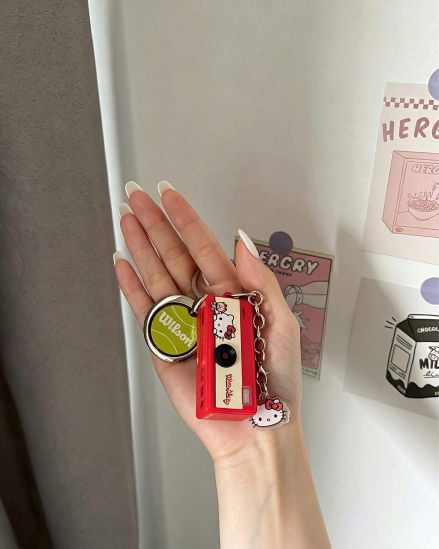 YASHICA x Hello Kitty Funtastic Keychain Camera (Category: Cameras) located in Quezon City. Submitted by unicornmanila (Listing ID 1440226218, Image 3). Description: 🦄 YASHICA x Hello Kitty Funtastic Keychain Camera Product Specifications Image Sensor: 1/4” CMOS, 1MP Lens: F2.8 / f=3.2mm Shutter Speed: 1/125s Shooting Distance: ~30cm – ∞ Screen Size: 0.96” Image Output: JPG Image Format: 1440 × 1080 Video Format: AVI Frame Rate: 30 FPS Memory Ca