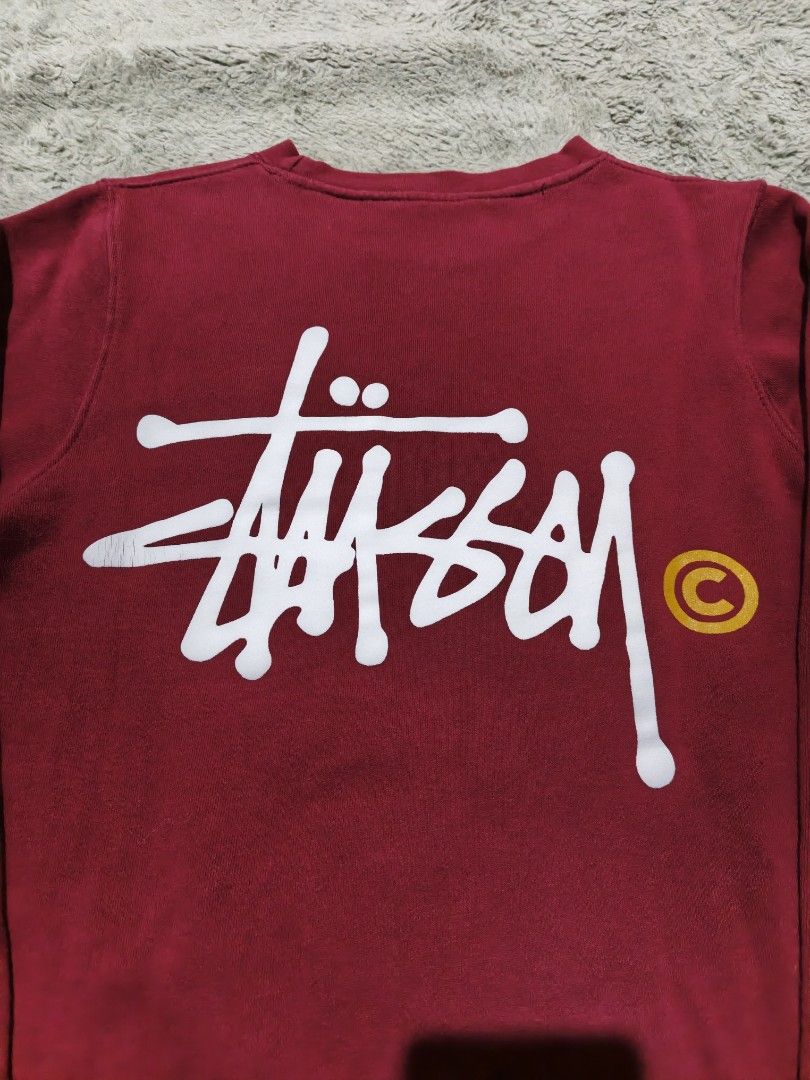 00's Y2K Stussy plain big logo (Category: Coats, Jackets and Outerwear) located in Manila. Submitted by vyre.archive (Listing ID 1440547861, Image 2). Description: size small 19/27.